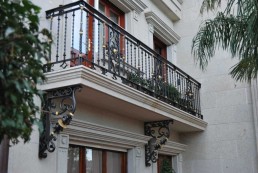 Pasamanos de hierro forjado modelo Carregal