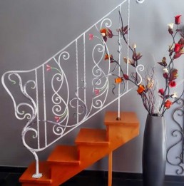 Barandilla de forja modelo Versalles